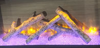 Πυρκαγιά - ξύλινα κεραμικά κούτσουρα εστιών για την εστία 800~1000 θερμοκρασία s-104 αερίου υπηρεσιών ℃